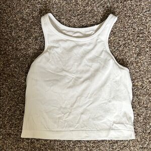 Lululemon Athletica White Tank Top